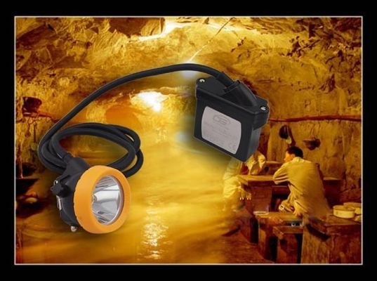 6.5Ah LiIon superbright baterai KL5LM dipimpin dijalin dgn tali Cap Lampu ATEX disetujui