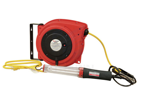 Unik Socket Lock Kabel Listrik Reel 50 &#39;&#39; Dengan 11W Fluorescent Lamp