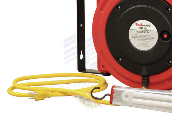 Unik Socket Lock Kabel Listrik Reel 50 &#39;&#39; Dengan 11W Fluorescent Lamp