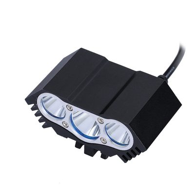 Super Bright 6000Lm 3x Cree XM-L U2 Dynamo sepeda Aluminium Alloy Cahaya