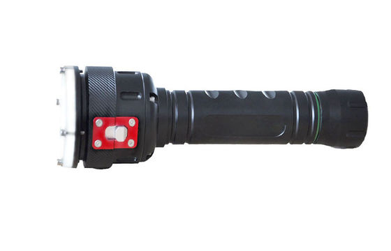 Hitam 2400LM LED Dive Torch