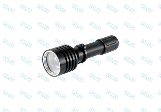 Aluminium D10U zoomable LED Diving Torch 680 Lumens dengan lensa aspheric