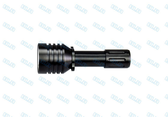 Aluminium D10U zoomable LED Diving Torch 680 Lumens dengan lensa aspheric