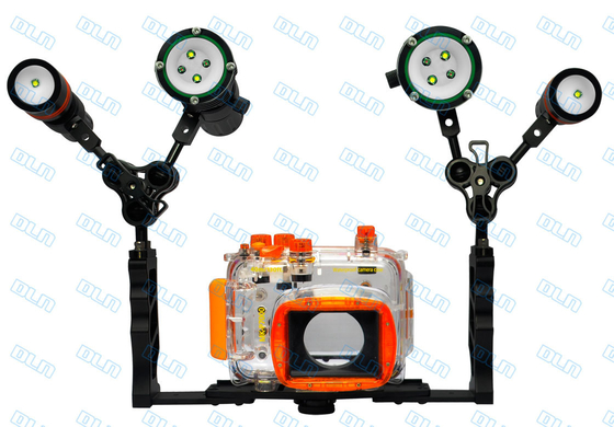 Scuba Diving Lampu Underwater Memotret Video Lights LED Dive Obor